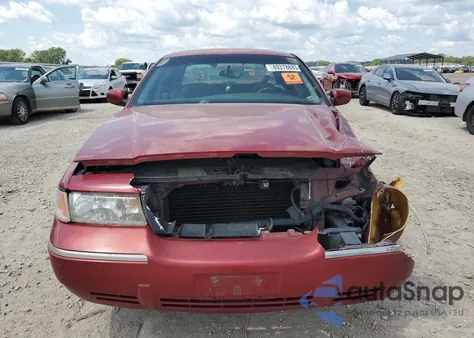 1999 Mercury Grand Marquis Gs z USA, uszkodzony, nr VIN 2MEFM74W1XX603586